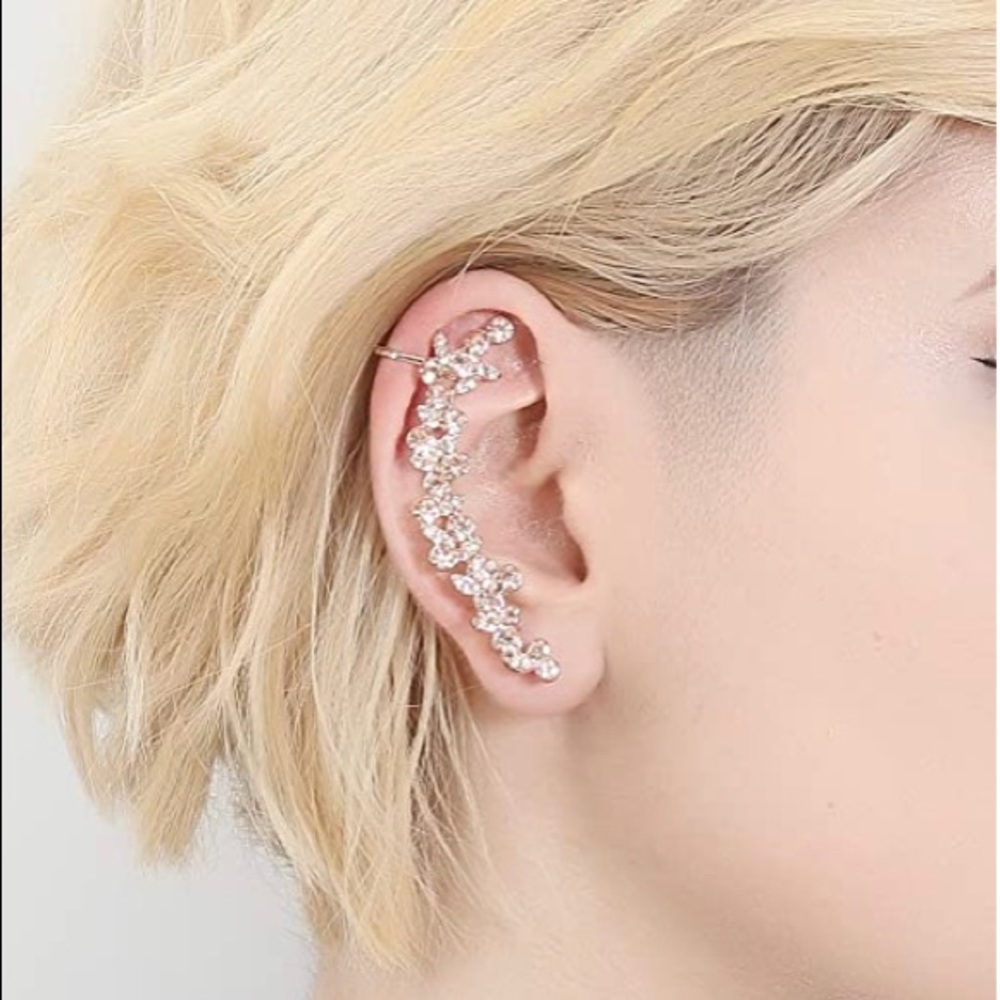 Ear crawler earrings